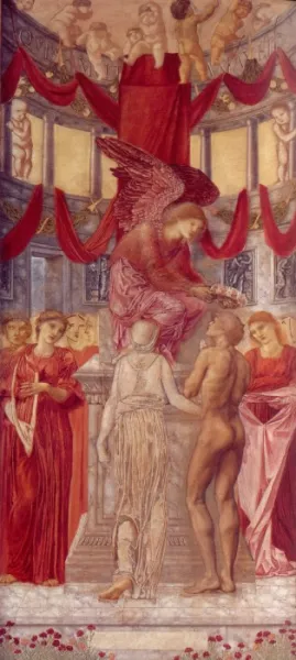 The Temple of Love by Edward Burne-Jones Oil Painting