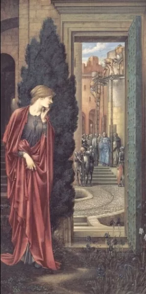 The Tower of Brass by Edward Burne-Jones Oil Painting