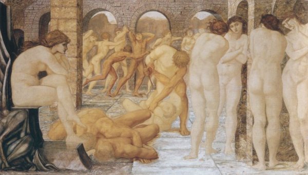 Main Product Photo of Venus Discordia Painting by Edward Burne-Jones