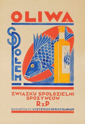 Oliwa Zwiazku Spoldzielni Spozywcow Rz. P Spolem by Edward Butrymowicz Oil Painting