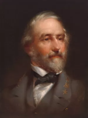 Robert Edward Lee by Edward Caledon Bruce Oil Painting