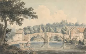 Appleby, Westmoreland by Edward Dayes Oil Painting