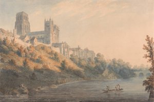 Durham Cathedral by Edward Dayes Oil Painting