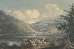 Haweswater, Westmoreland by Edward Dayes Oil Painting