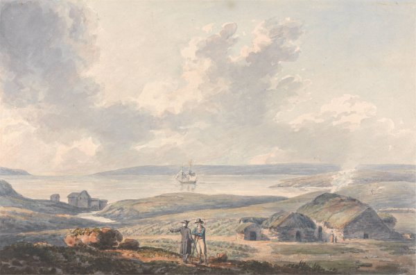 The Island of Hoy, the Orkneys by Edward Dayes - Hand-Painted Oil Painting Reproduction