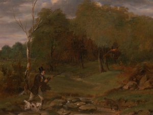 Pheasant Shooting by Edward Duncan Oil Painting