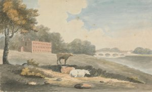 Pastural by Edward Francis Burney Oil Painting