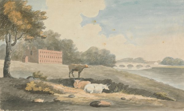 Pastural by Edward Francis Burney - Hand-Painted Oil Painting Reproduction