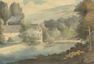 The Boatman by Edward Francis Burney Oil Painting