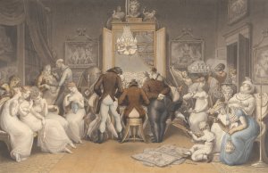 The Triumph of Music by Edward Francis Burney Oil Painting