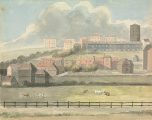 View at Margate. by Edward Francis Burney Oil Painting
