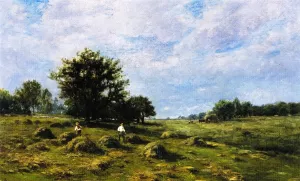 Passing Sunset Oil painting by Edward Gay