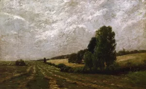 The Meadow, Sweet with Hay, Long Island, New York by Edward Gay - Oil Painting Reproduction