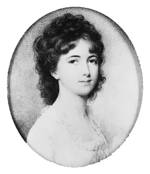 Martha Coffin Mrs. Richard Crowninshield of Salem by Edward Greene Malbone Oil Painting
