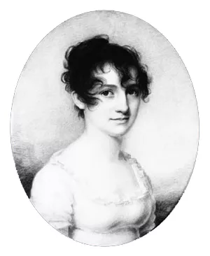 Mary Cornell Pell Mrs. Robert Macomb by Edward Greene Malbone Oil Painting