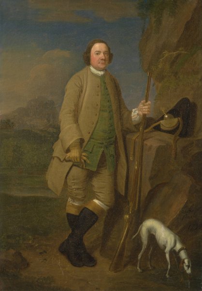 A Sportsman  by Edward Haytley - Hand-Painted Oil Painting Reproduction