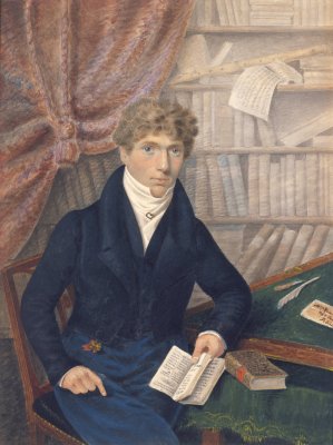 Rev. George Heaton, M.A. by Edward Heaton Oil Painting