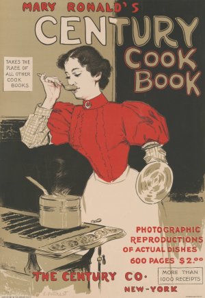 Mary Ronald's century cookbook by Edward Henry Potthast Oil Painting