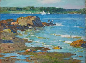 The Inlet by Edward Henry Potthast Oil Painting
