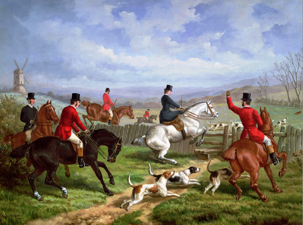 Main Product Photo of Over The Fence Painting by Edward Herberte