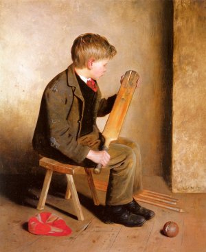 The End of the Season by Edward Holliday Oil Painting