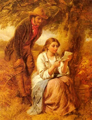 Happy Moments by Edward John Cobbett Oil Painting