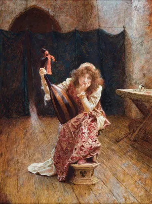Apres by Edward John Gregory Oil Painting