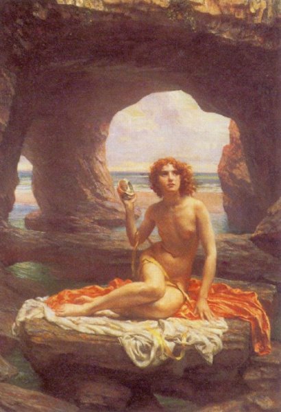 Main Product Photo of At Low Tide Painting by Edward John Poynter