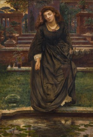 Beware, trust her not, she is fooling thee by Edward John Poynter Oil Painting