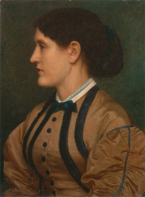 Eliza Eastlake by Edward John Poynter Oil Painting