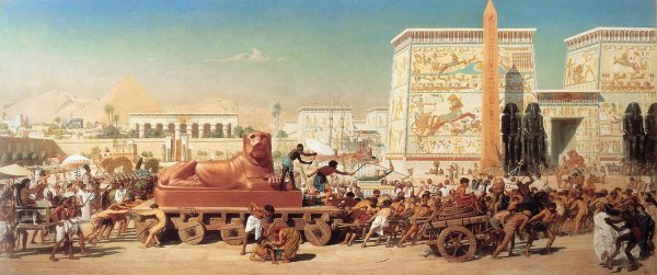 Main Product Photo of Israel in Egypt  Painting by Edward John Poynter