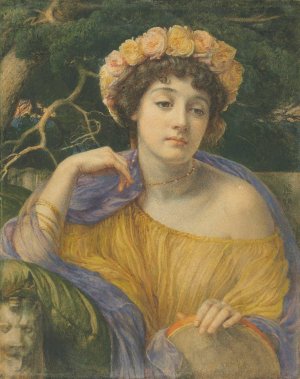 The Dancer by Edward John Poynter Oil Painting