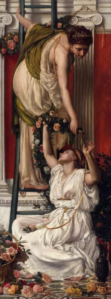 The Festival by Edward John Poynter Oil Painting