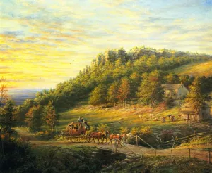 Bear Hill by Edward Lamson Henry Oil Painting