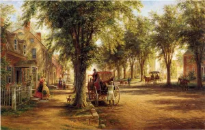 Coming Home by Edward Lamson Henry Oil Painting
