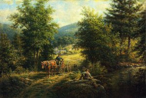 What Luck by Edward Lamson Henry Oil Painting