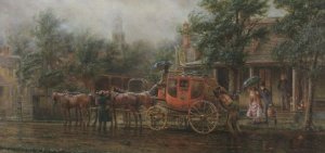 Edward Lamson Henry Stormy Morning by Edward Lamson Henry Oil Painting
