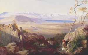 Butrinto, Albania by Edward Lear Oil Painting