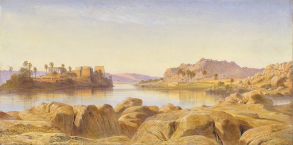 Main Product Photo of Philae, Egypt Painting by Edward Lear