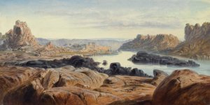 Philae by Edward Lear Oil Painting