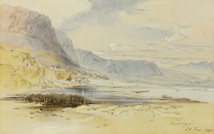 Thermopylae, Greece by Edward Lear Oil Painting