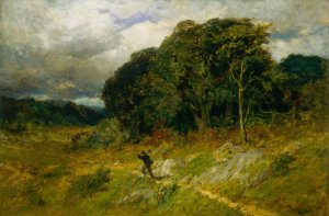 Approaching Storm by Edward Mitchell Bannister Oil Painting
