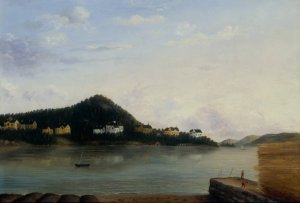 Dorchester 1856 by Edward Mitchell Bannister Oil Painting