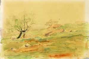 Neutakonkanut by Edward Mitchell Bannister Oil Painting