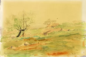 Neutakonkanut by Edward Mitchell Bannister Oil Painting