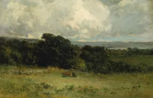 Pleasant Pastures by Edward Mitchell Bannister Oil Painting