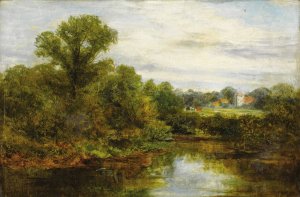 Summertime by Edward Mitchell Bannister Oil Painting
