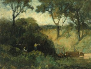 The Salute by Edward Mitchell Bannister Oil Painting
