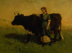 Untitled by Edward Mitchell Bannister Oil Painting