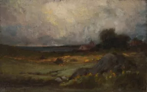 Untitled Oil painting by Edward Mitchell Bannister